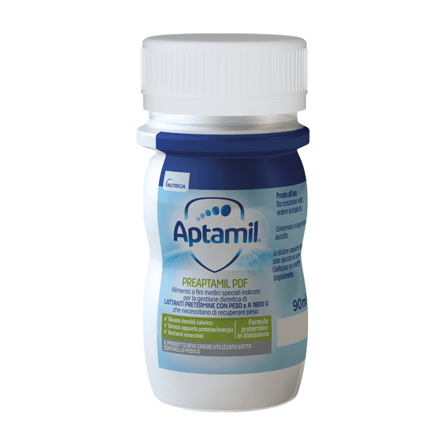 Aptamil PDF Pre líquido – 24 x 90 ml Alimento especial para prematuros