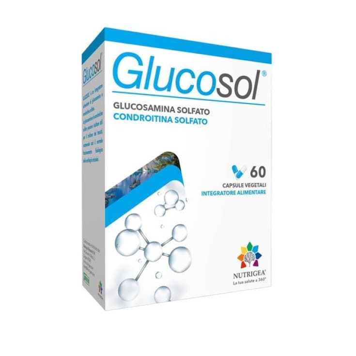 Glucosamina + Condroitina – 60 cápsulas veganas | Glucosol