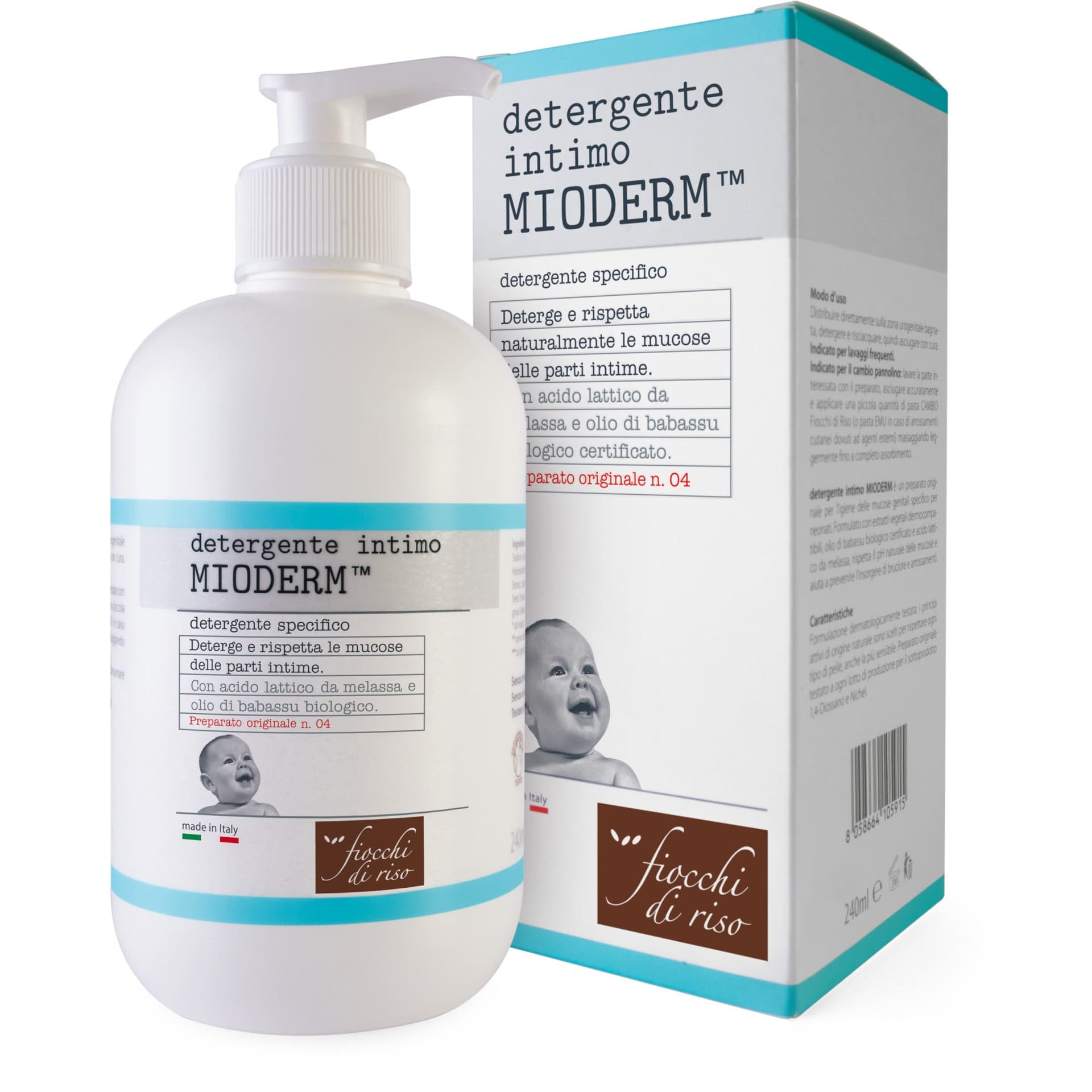 Fiocchi di Riso Mioderm Loción Íntima – cuidado íntimo suave