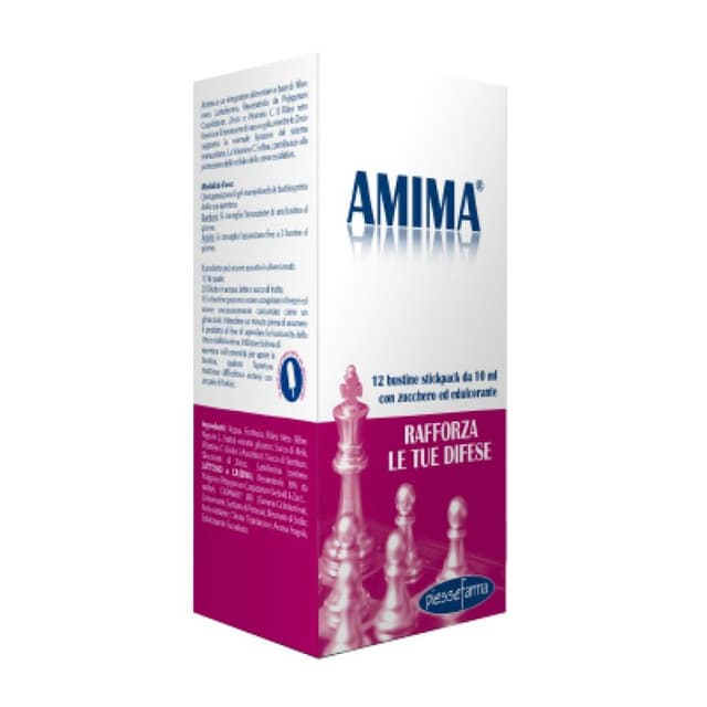 Grosella negra + Lactoferrina – 12 sobres | Amima