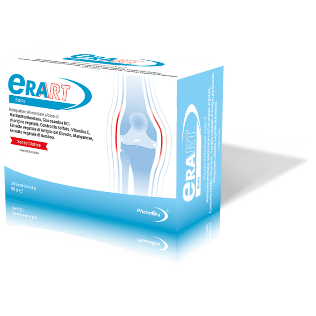 Glucosamina 500 mg + Condroitina – 20 sobres de 4,8 g | Erart