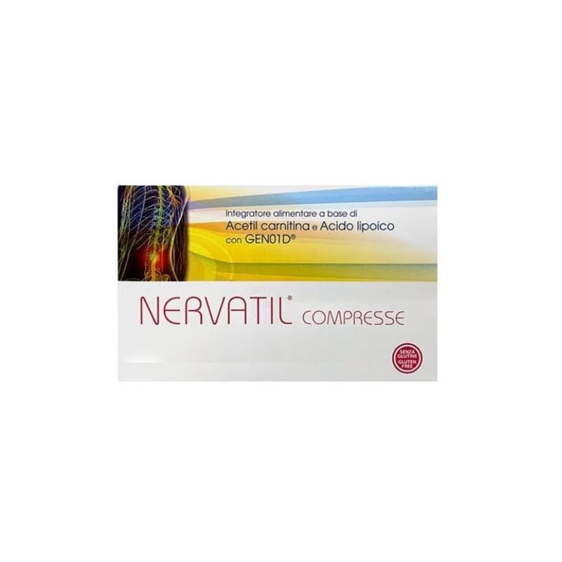 Nervatil – L-Carnitina + Ácido Alfa-Lipoico – 60 comprimidos