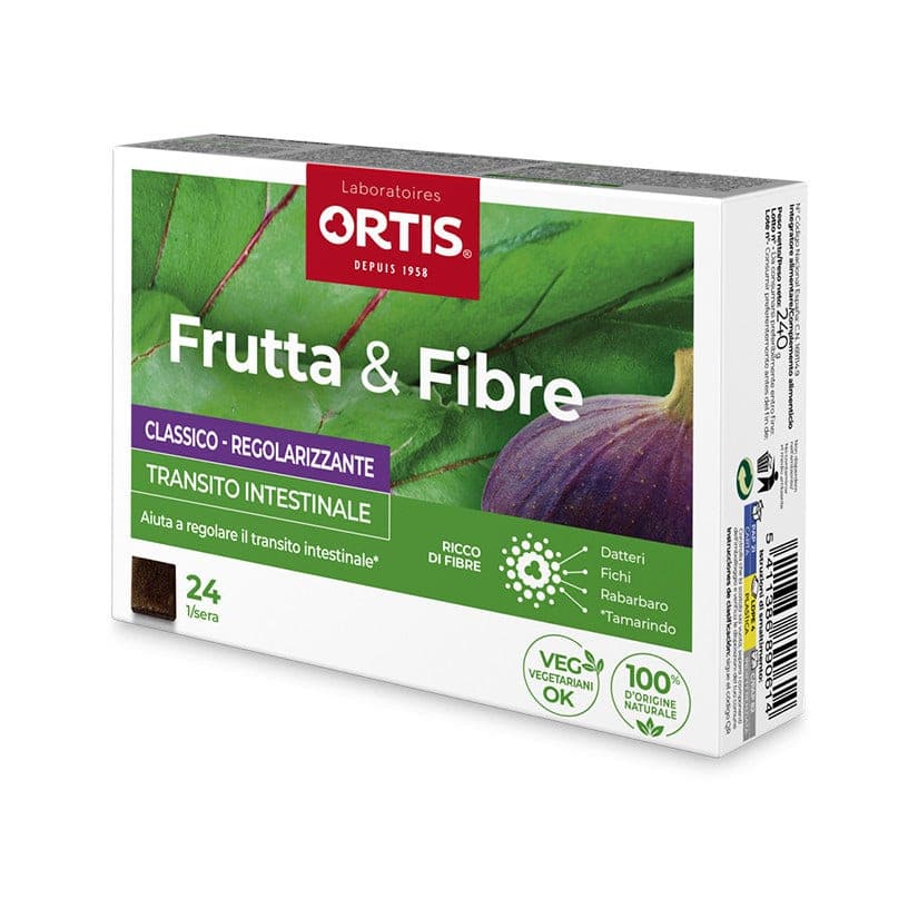 Frutta e Fibre Classic – 24 cubos masticables de fruta