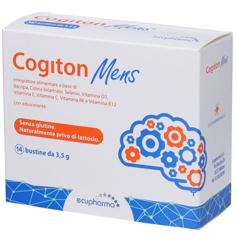 Colina + Vitamina D3 – 14 sobres | Cogiton Mens