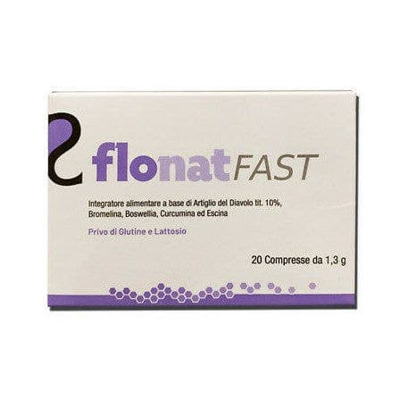 Flonat Fast – Probióticos con bacterias lácticas – 20 comprimidos