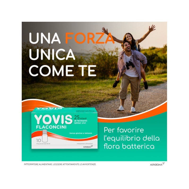Probióticos con bacterias del ácido láctico – 10 ampollas de 10 ml | YOVIS Ampollas
