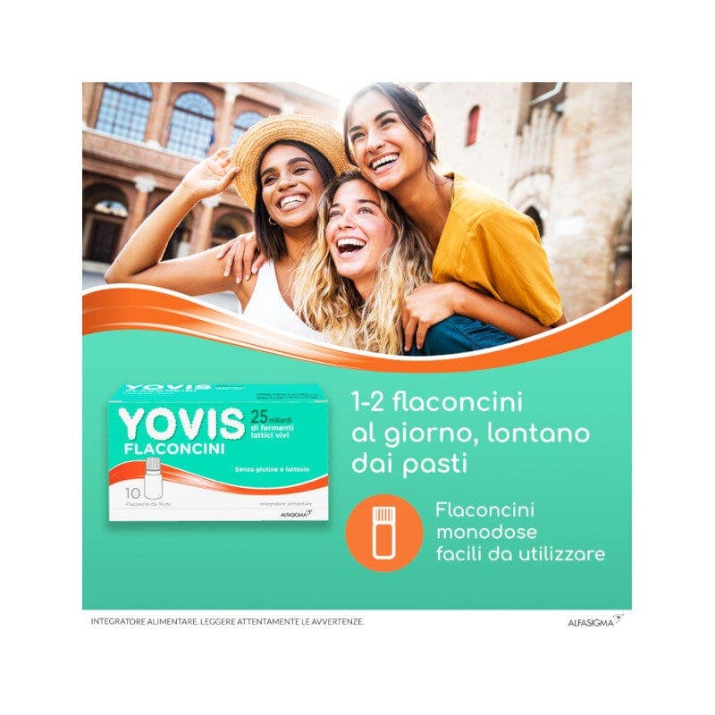 Probióticos con bacterias del ácido láctico – 10 ampollas de 10 ml | YOVIS Ampollas