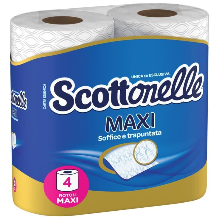 Scottonelle Papel Higiénico Aceite de Argán – 4 rollos