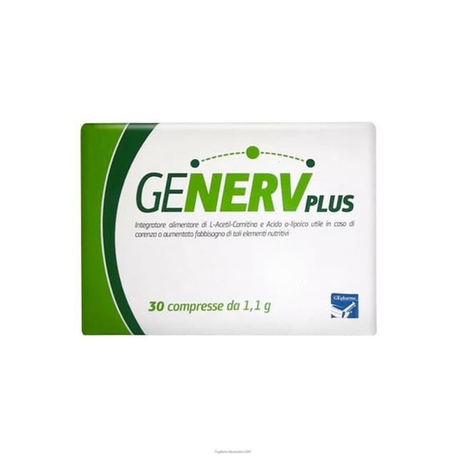 L-Carnitina – 30 comprimidos | Generv Plus