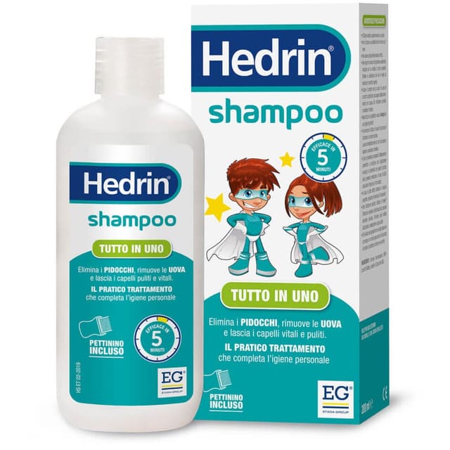 Hedrin Champú – Champú antipiojos