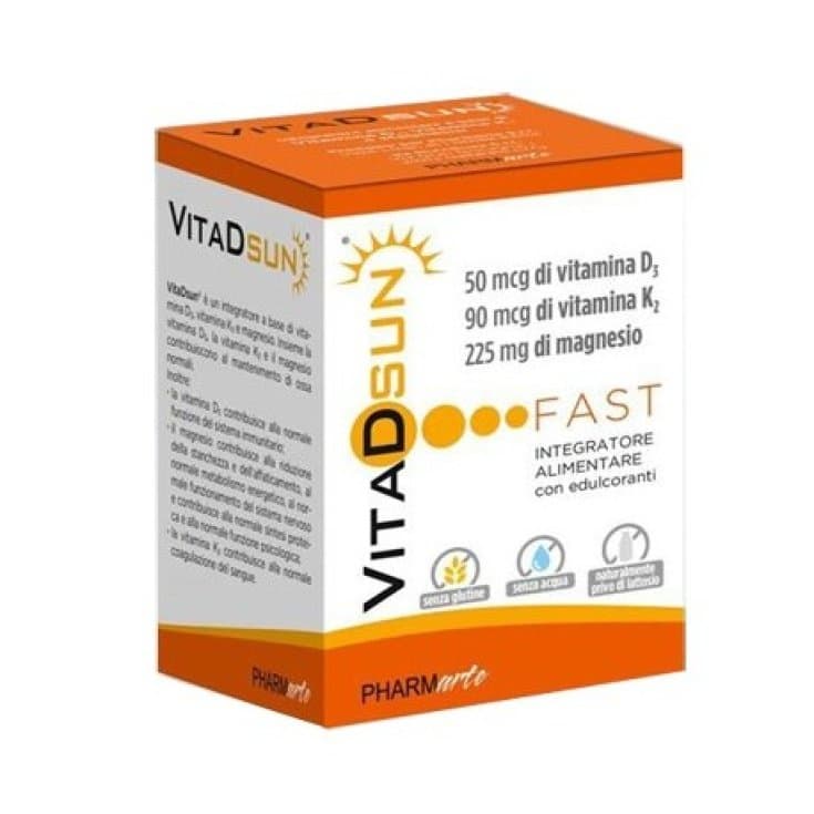 Magnesio 225 mg + Vitamina D – 30 sobres | Vitadsun