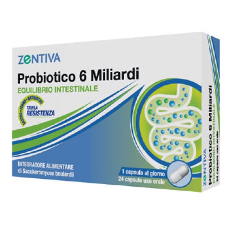 Zentiva Probiótico 6 Mil Millones – 24 cápsulas