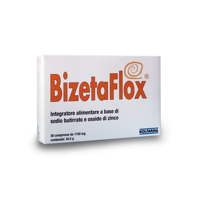 Ácido Butírico + Zinc – 30 comprimidos | Bizetaflox