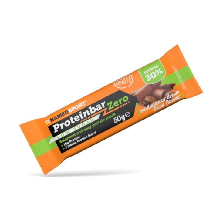 ProteinBar Zero Kakao – Barrita proteica rica en proteínas, 50 g