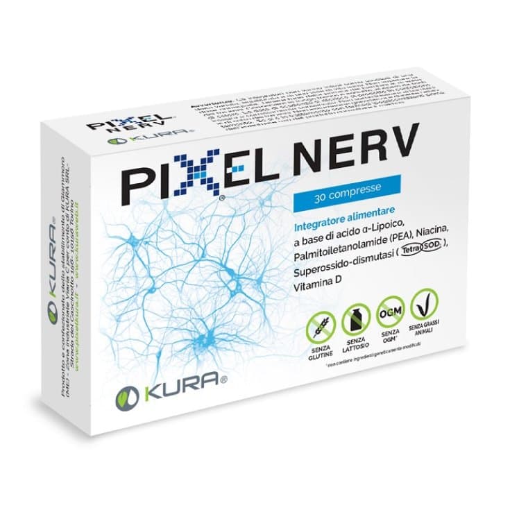 Pixel Nerv Ácido Alfa-Lipoico + Palmitoiletanolamida (PEA) – 30 cápsulas