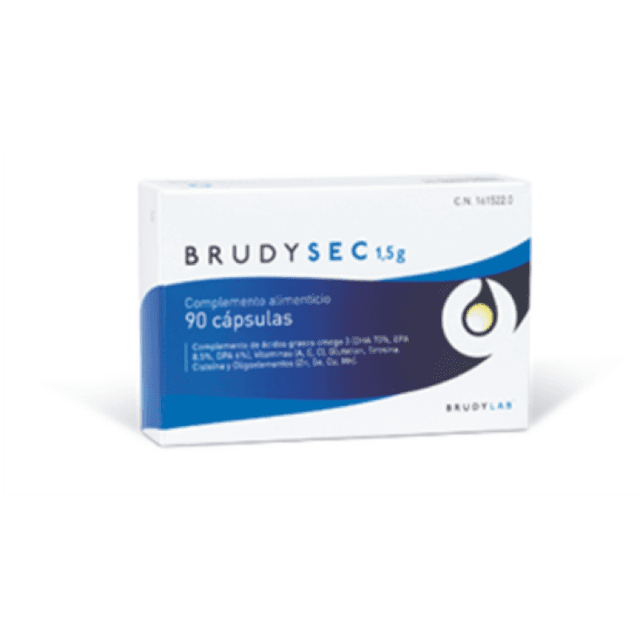 Brudysec – 30 cápsulas con DHA, zinc y vitaminas