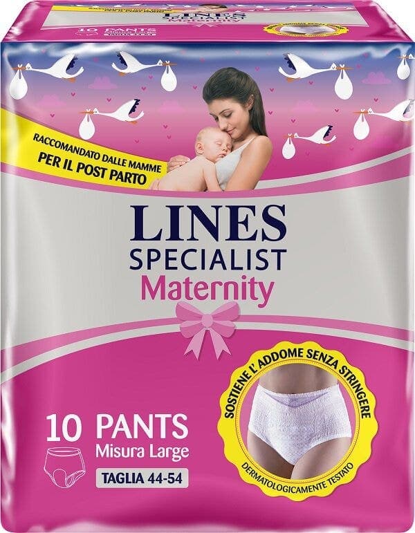 Lines Specialist Maternity Talla L – 10 Braguitas postparto