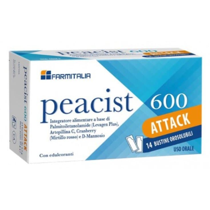 Palmitoiletanolamida (PEA) + Própolis – 14 sobres | Peacist 600 Attack