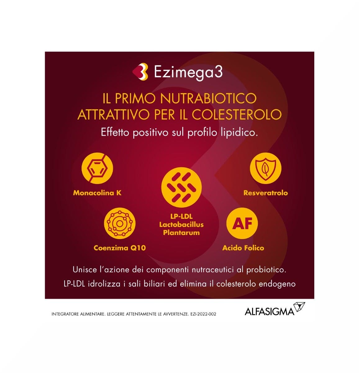 Arroz de levadura roja + Coenzima Q10 – 20 comprimidos | Ezimega 3