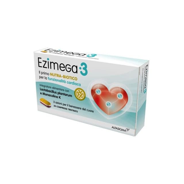 Arroz de levadura roja + Coenzima Q10 – 20 comprimidos | Ezimega 3