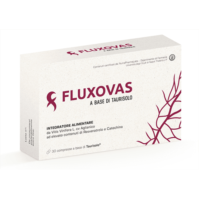 Fluxovas – Extracto de orujo de uva (Taurisolo) – 30 comprimidos