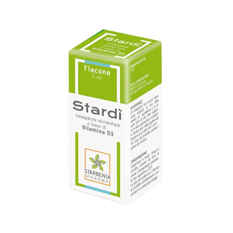 Vitamina D3 400 UI – 5 ml Solución | Stardi