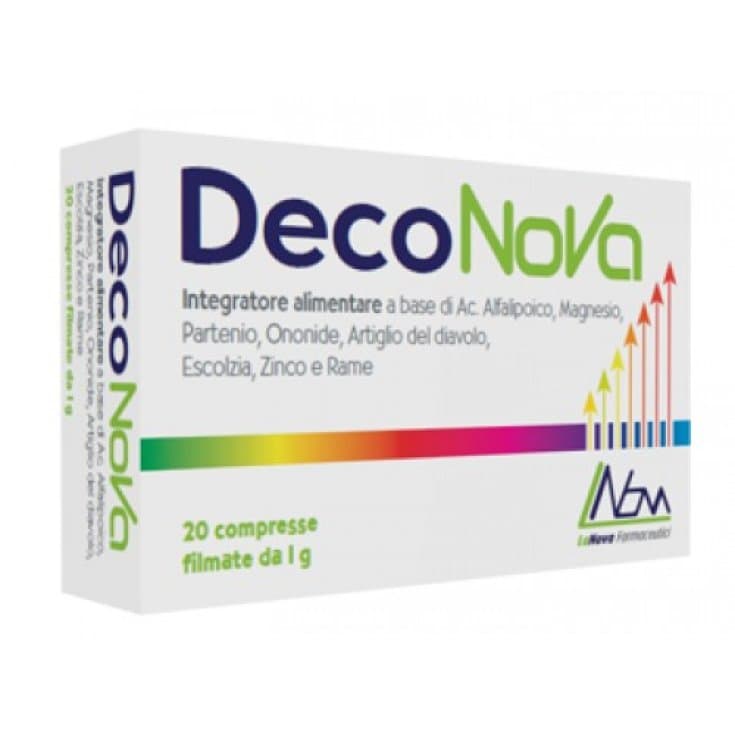 Ácido alfa-lipoico + Magnesio – 20 comprimidos | Deconova