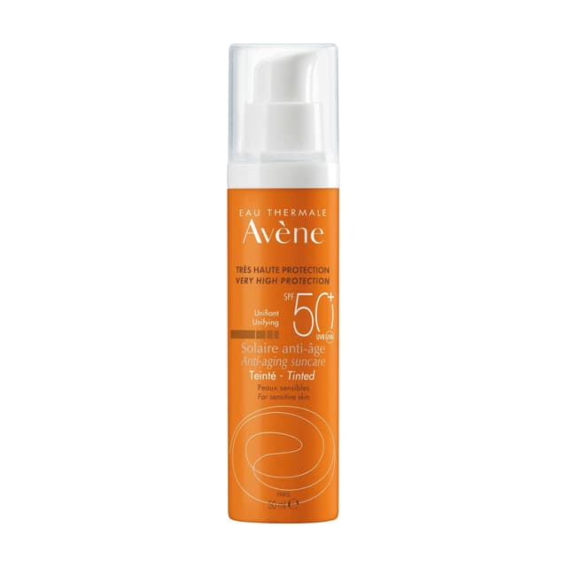 Avène Protección Solar Antiedad con Color FPS 50+ – Crema facial
