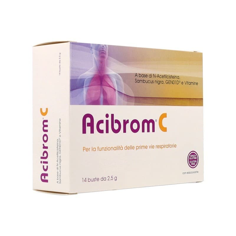Acibrom C – 14 sobres de complemento alimenticio con vitamina C