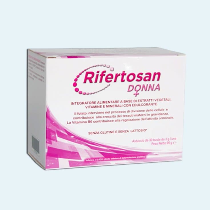 Vitamina C 500 mg + Resveratrol – 30 sobres para mujer | Rifertosan Donna