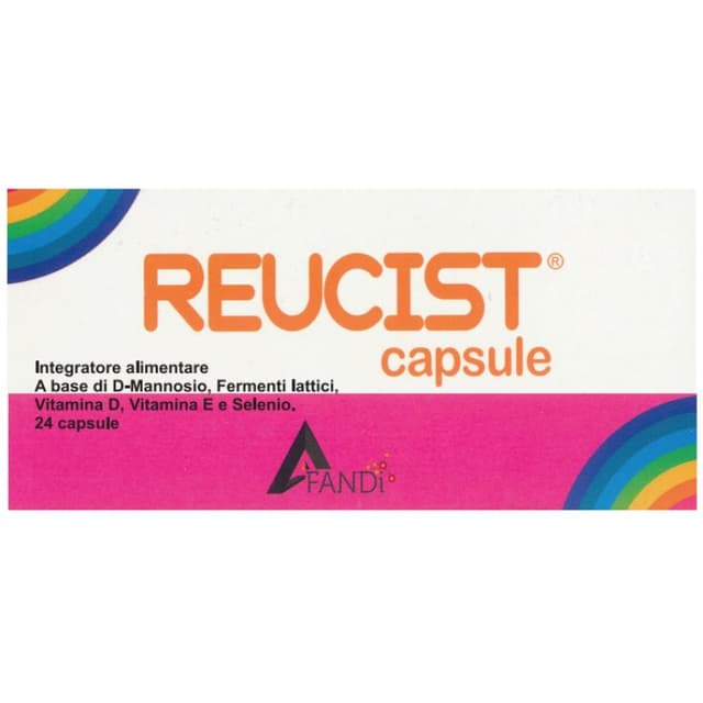 D-Manosa + Probióticos con bacterias del ácido láctico – 24 cápsulas | Reucist Int
