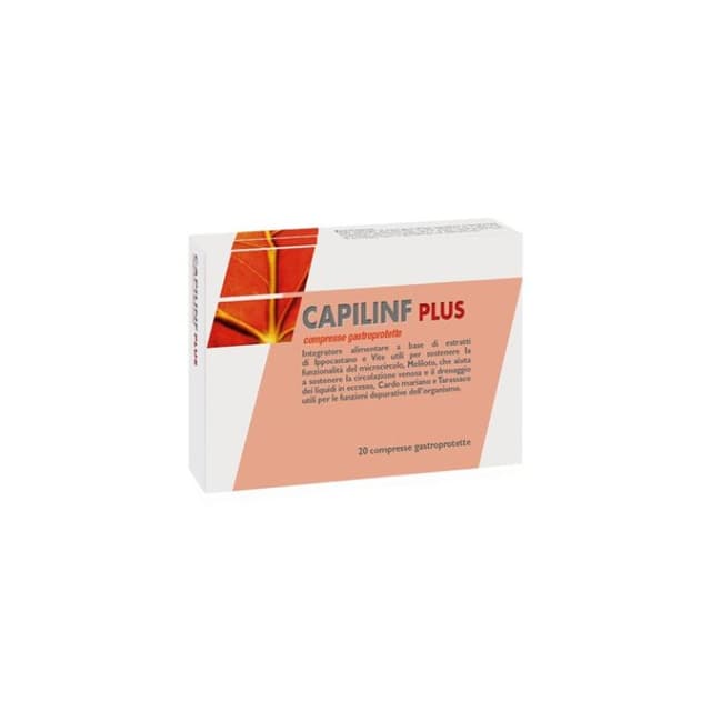 Capilinf Plus – 20 comprimidos de complemento alimenticio