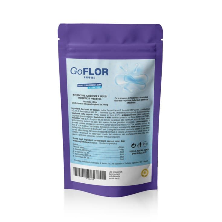 Goflor Probióticos con Lactobacilos – 30 cápsulas