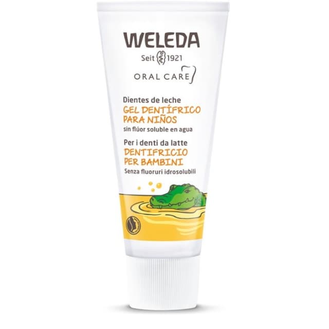 Weleda Pasta Dental Infantil – 50 ml – cuidado suave para dientes de leche