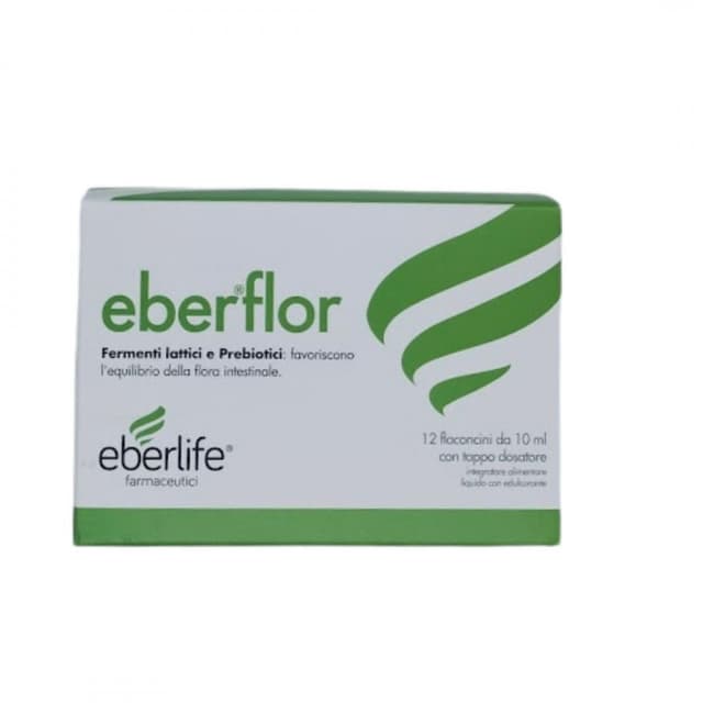 Eberflor – Probióticos con bacterias lácticas – 12 ampollas de 10 ml