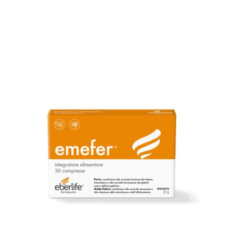 Hierro + Multivitaminas – 30 comprimidos | Emefer