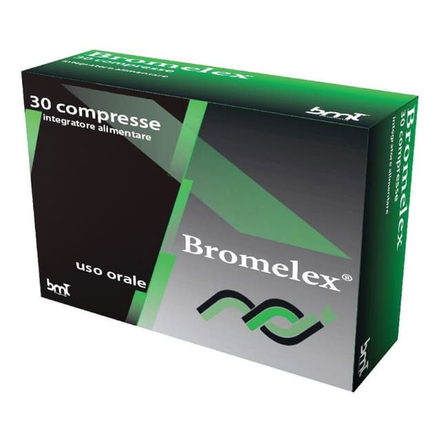 Bromelex – 30 comprimidos con bromelaína 400 mg y castaño de Indias
