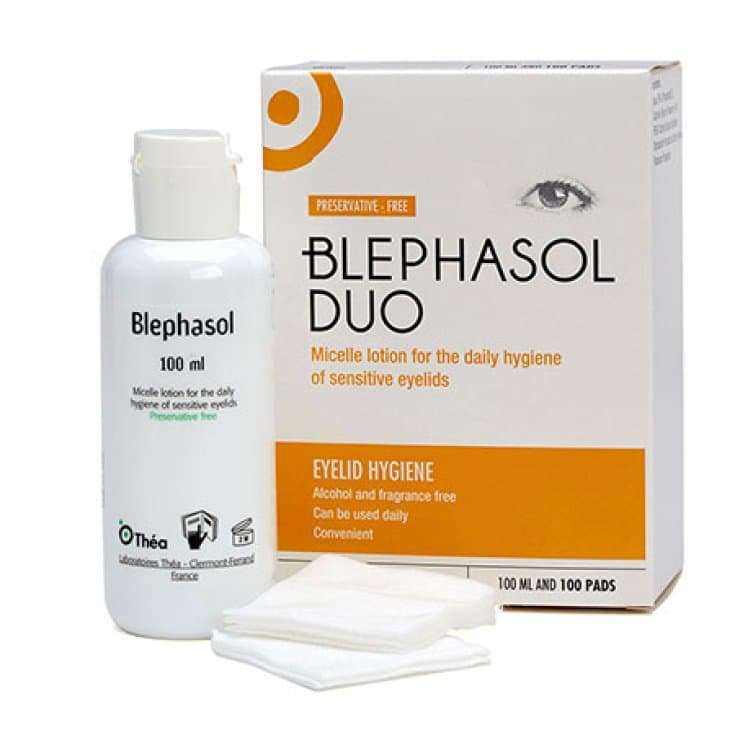 Blephasol Duo 100 ml + 100 gasas