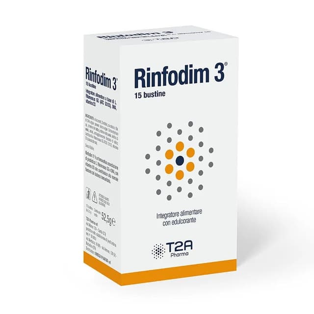 Omega-3 DHA + Probióticos con bacterias del ácido láctico – 15 sobres | Rinfodim 3