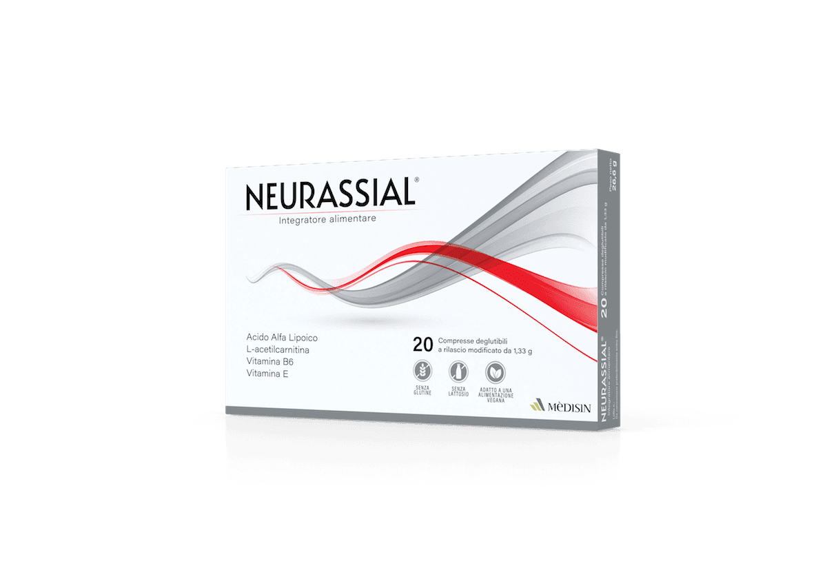 L-Carnitina + Vitamina B6 – 20 comprimidos | Neurassial