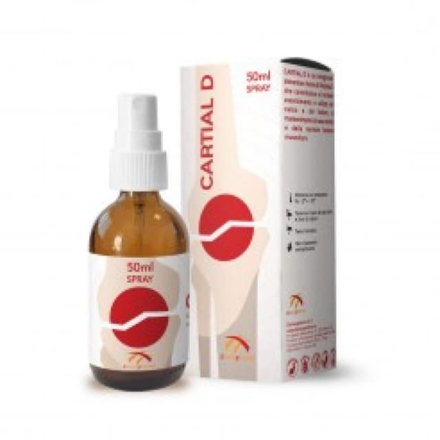 Ácido Hialurónico 180 mg + Vitamina D3 – Frasco de 50 ml | Cartial D