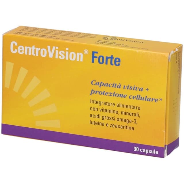 Centrovision Forte – Omega-3 + Multivitaminas – 30 cápsulas