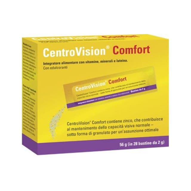 Centrovision Comfort – Lutein 15 mg + Multivitaminas – 28 sobres