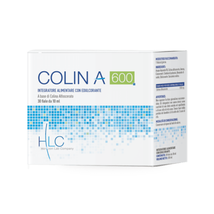 Colina 600 mg – 30 ampollas de 10 ml | Colin A 600