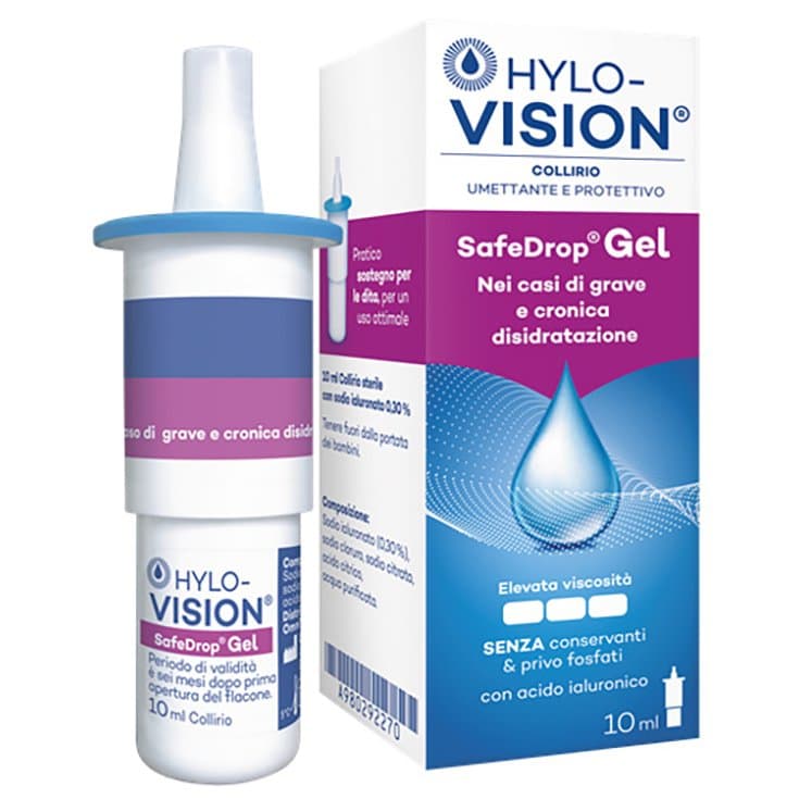 Hylovision Safe Drop Gel 0,3% – Gel ocular