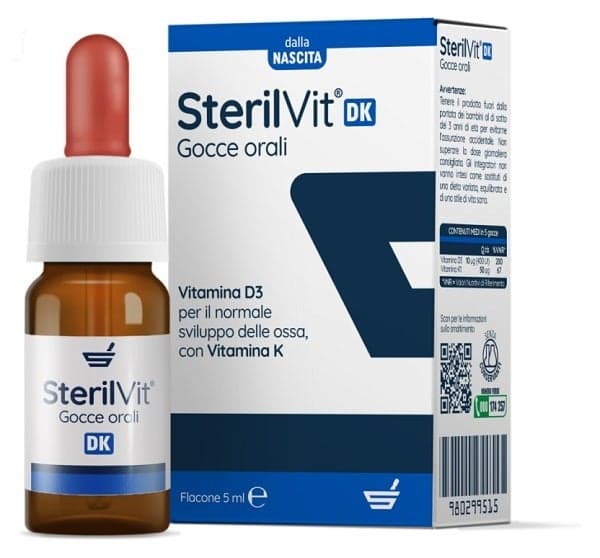 Vitamina D3 400 UI – 5 ml gotas | Sterilvit DK