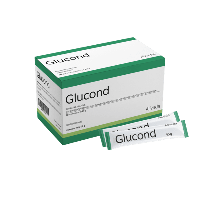 Colágeno 2 g + Glucosamina – 20 sobres monodosis | Glucond