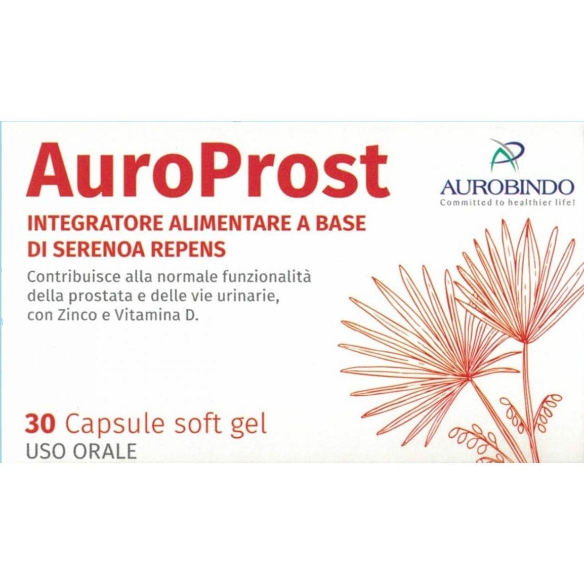Serenoa + Zinc – 30 cápsulas | Auroprost