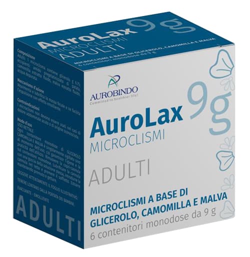 Aurolax Microenema – 6 unidades (adultos)