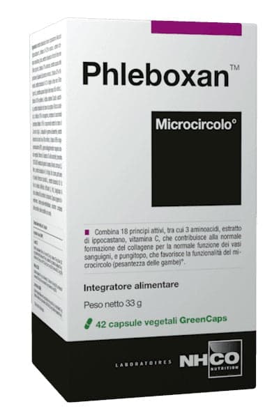 NHCO Phleboxan – 42 cápsulas para el bienestar de las piernas